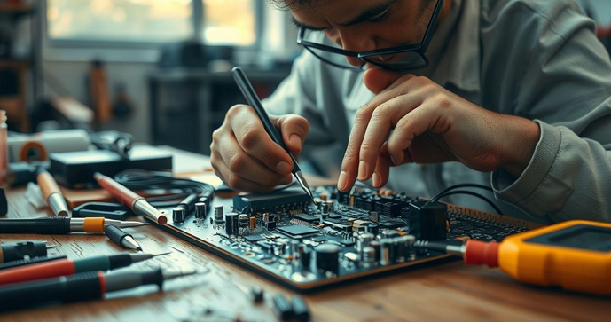 Reparo de placas eletrônicas: guia completo para solucionar problemas Reparo de placas eletrônicas: guia completo para solucionar problemas